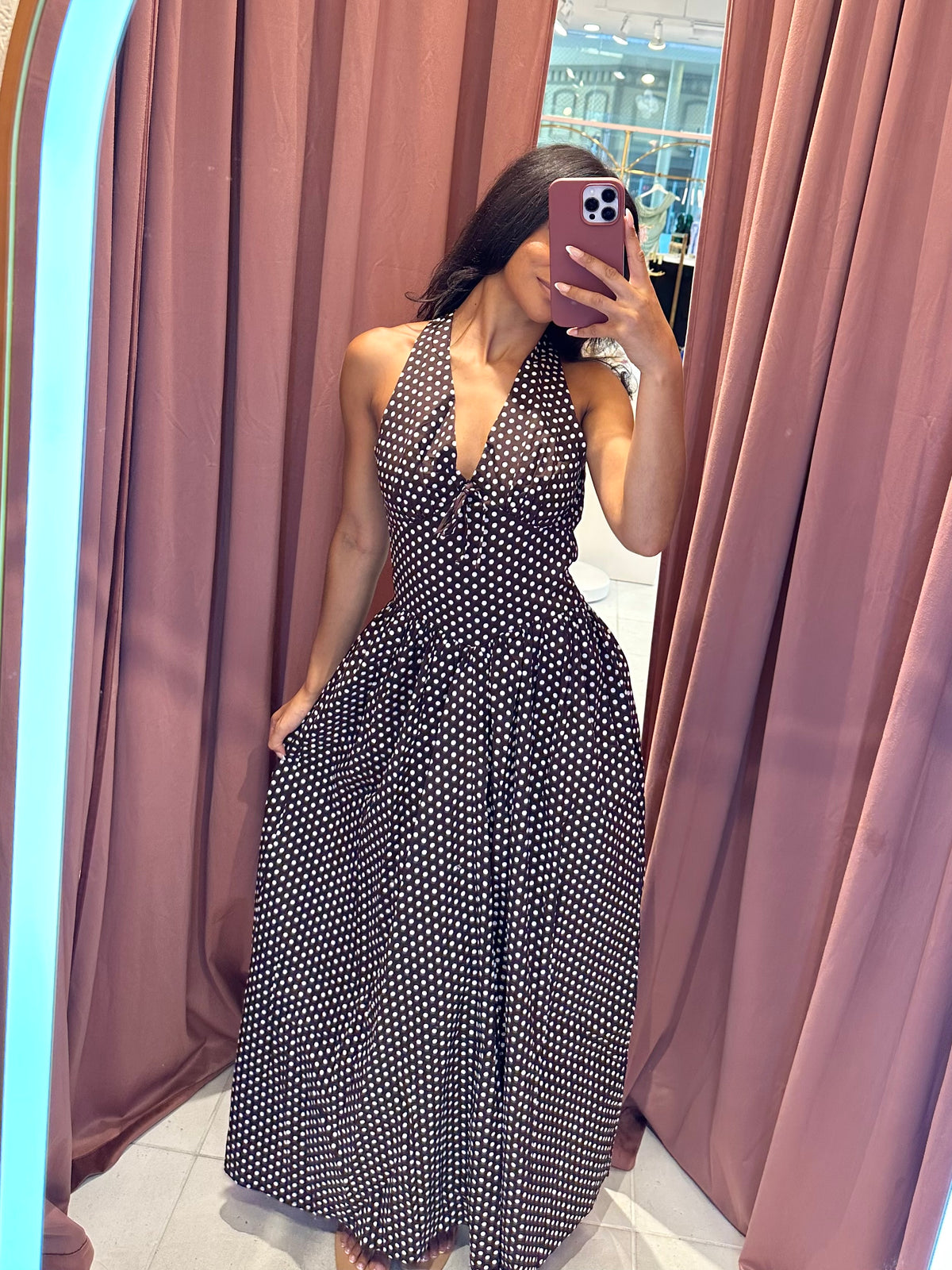 Colette Polka Dot Midi