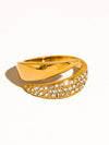 18k Gold Plated Glam Ring