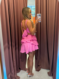 Delilah Romper Pink