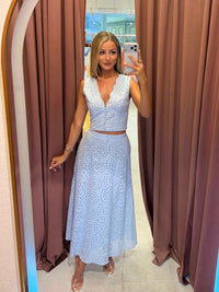 Emery Skirt Blue