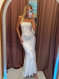 Bettina Corset Gown Ivory