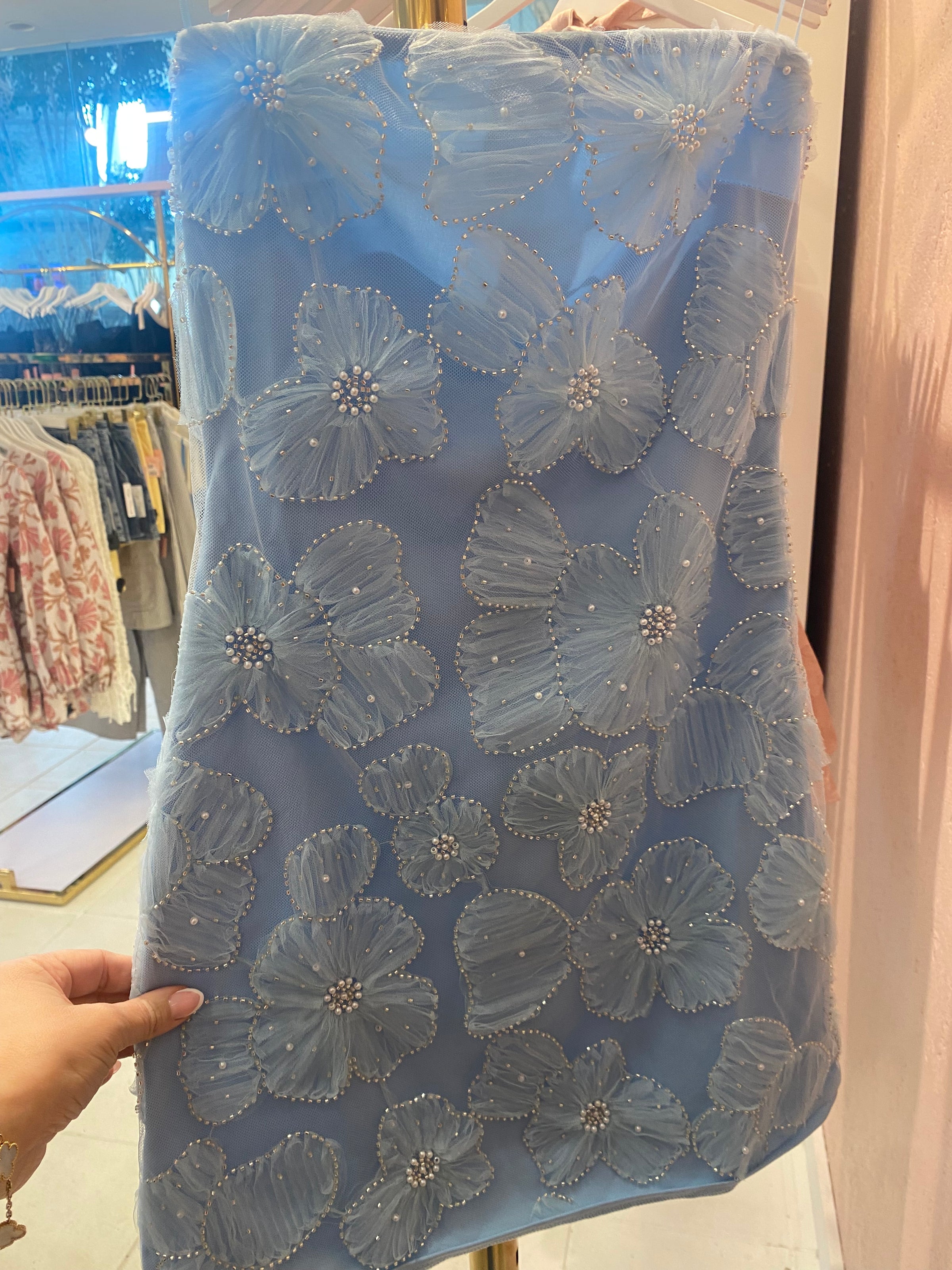 Eloise Floral Mini Blue