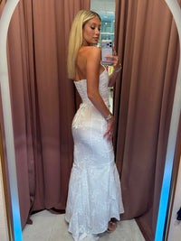 Bettina Corset Gown Ivory
