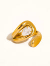 18K Gold Plated Wrap Ring