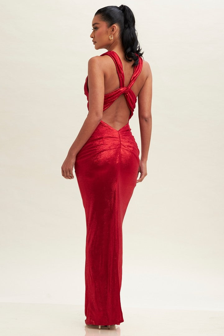 Colette Gown Red
