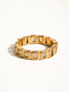 18K Gold Plating Rhinestone Ring