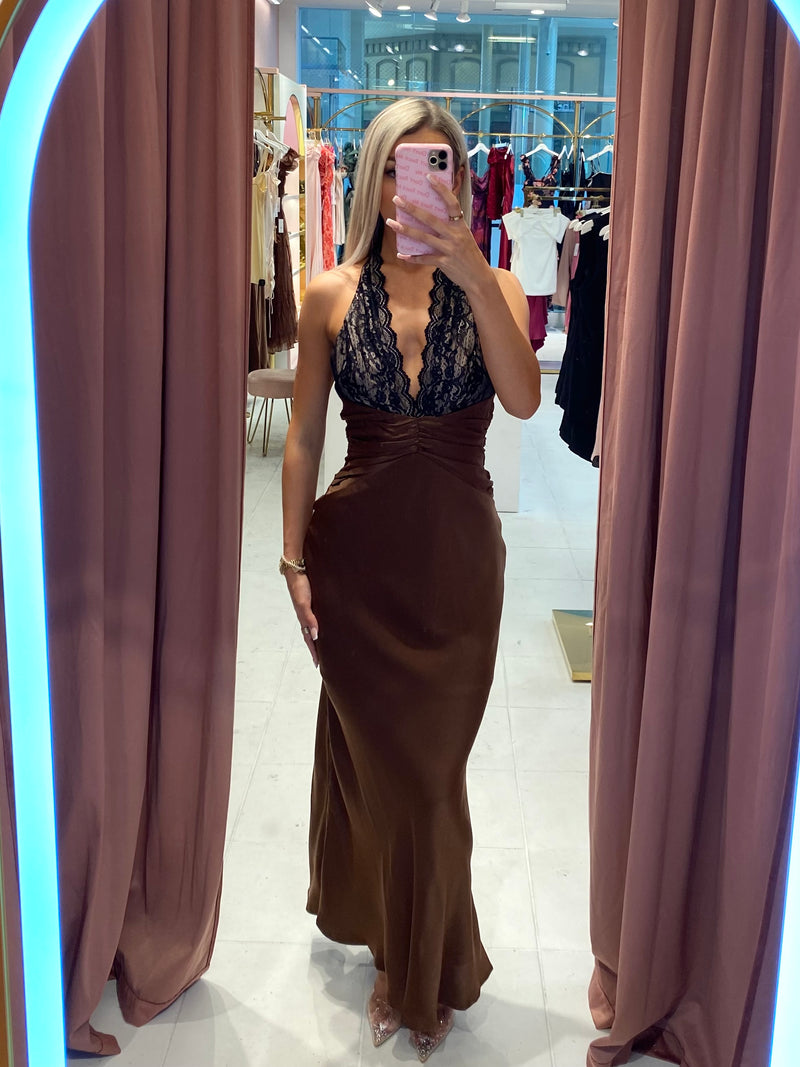 Melania Gown Mocha