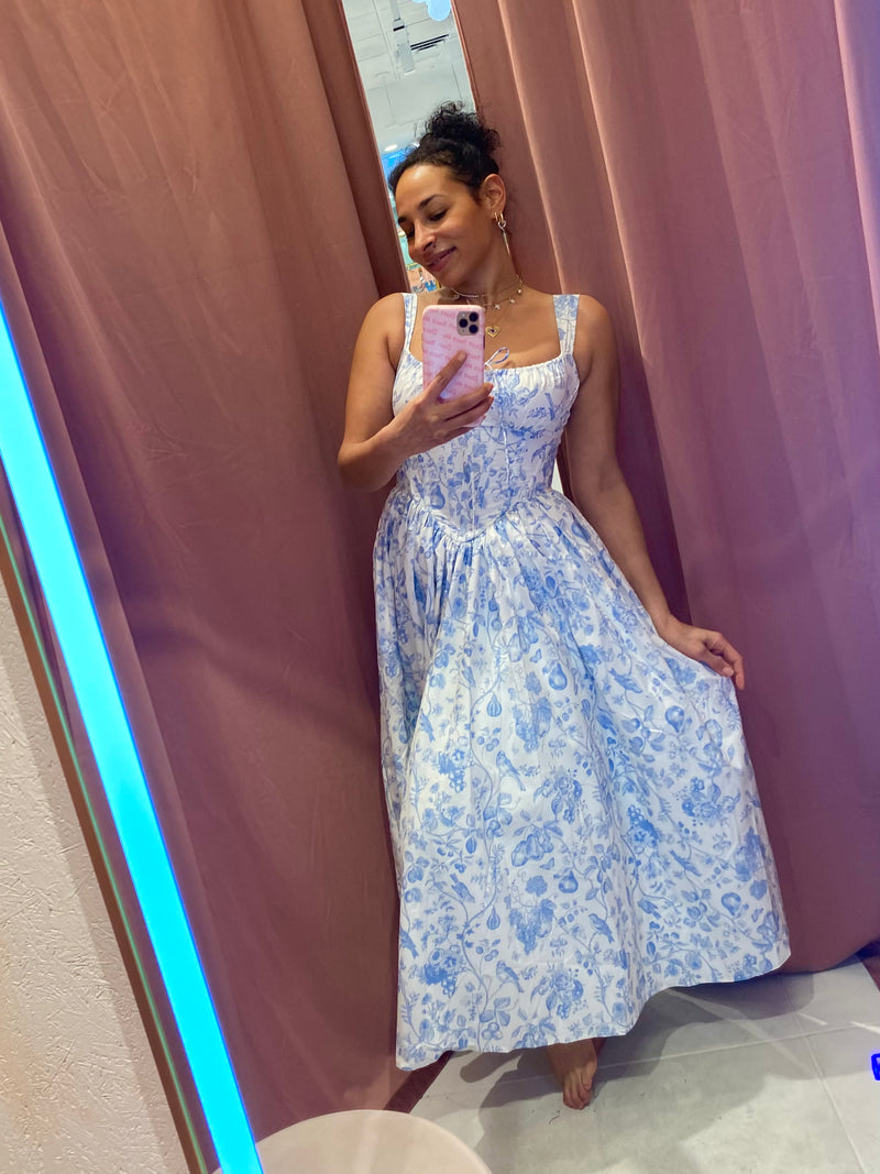 Daisy Floral Midi