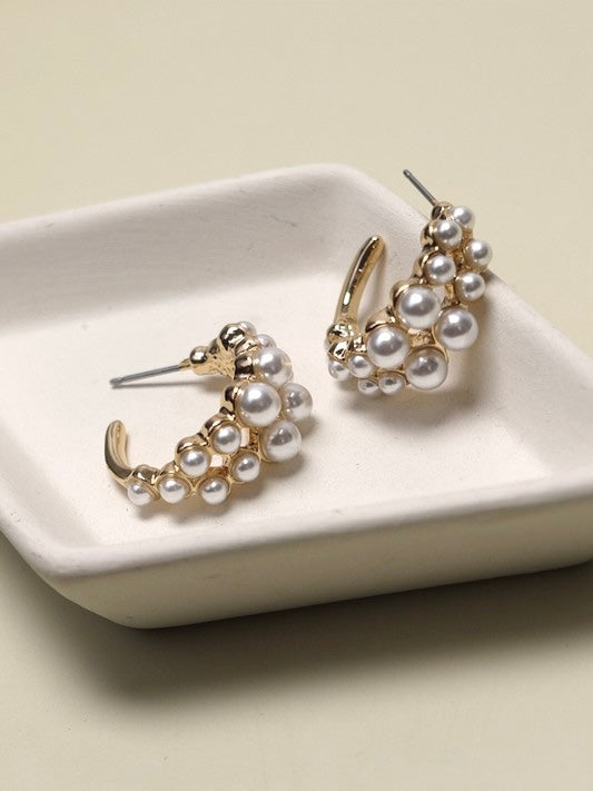 Odette Pearl Hoop