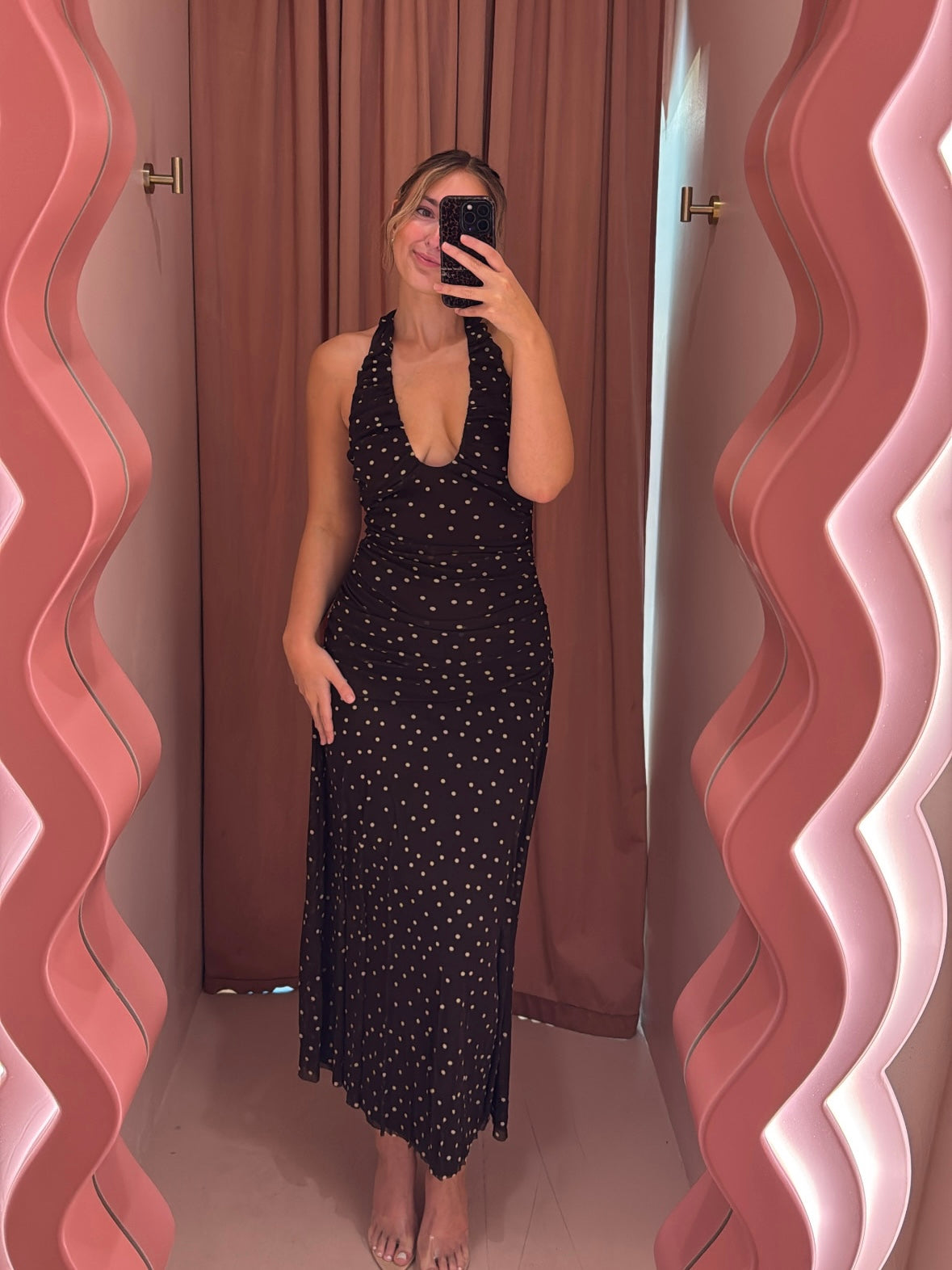 Maisie Polka Dot Maxi