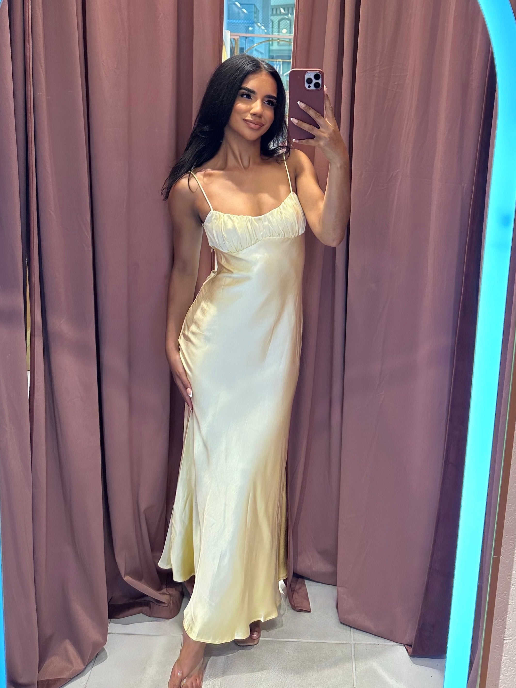 Soleil Yellow Dress
