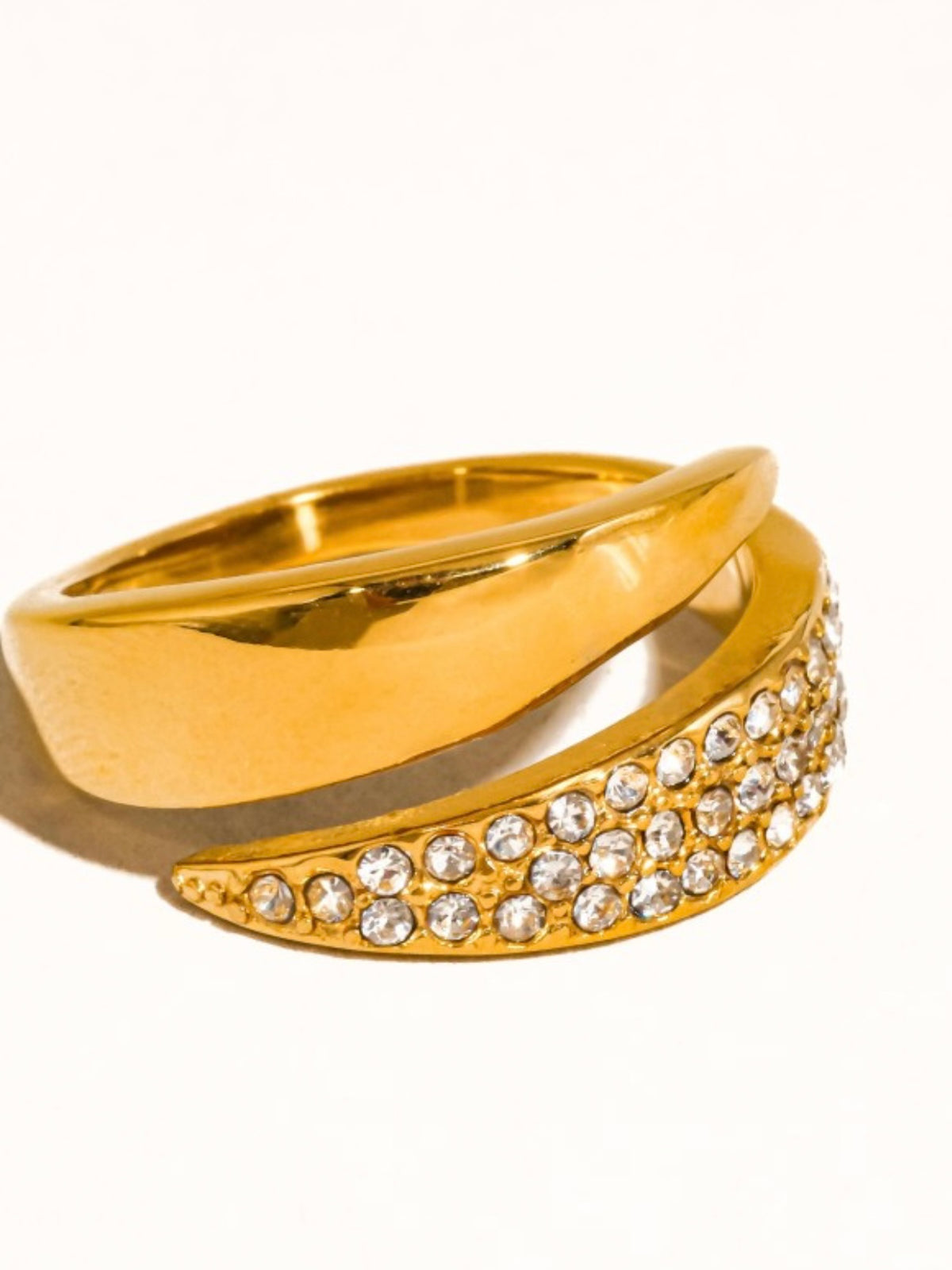 18k Gold Plated Glam Ring