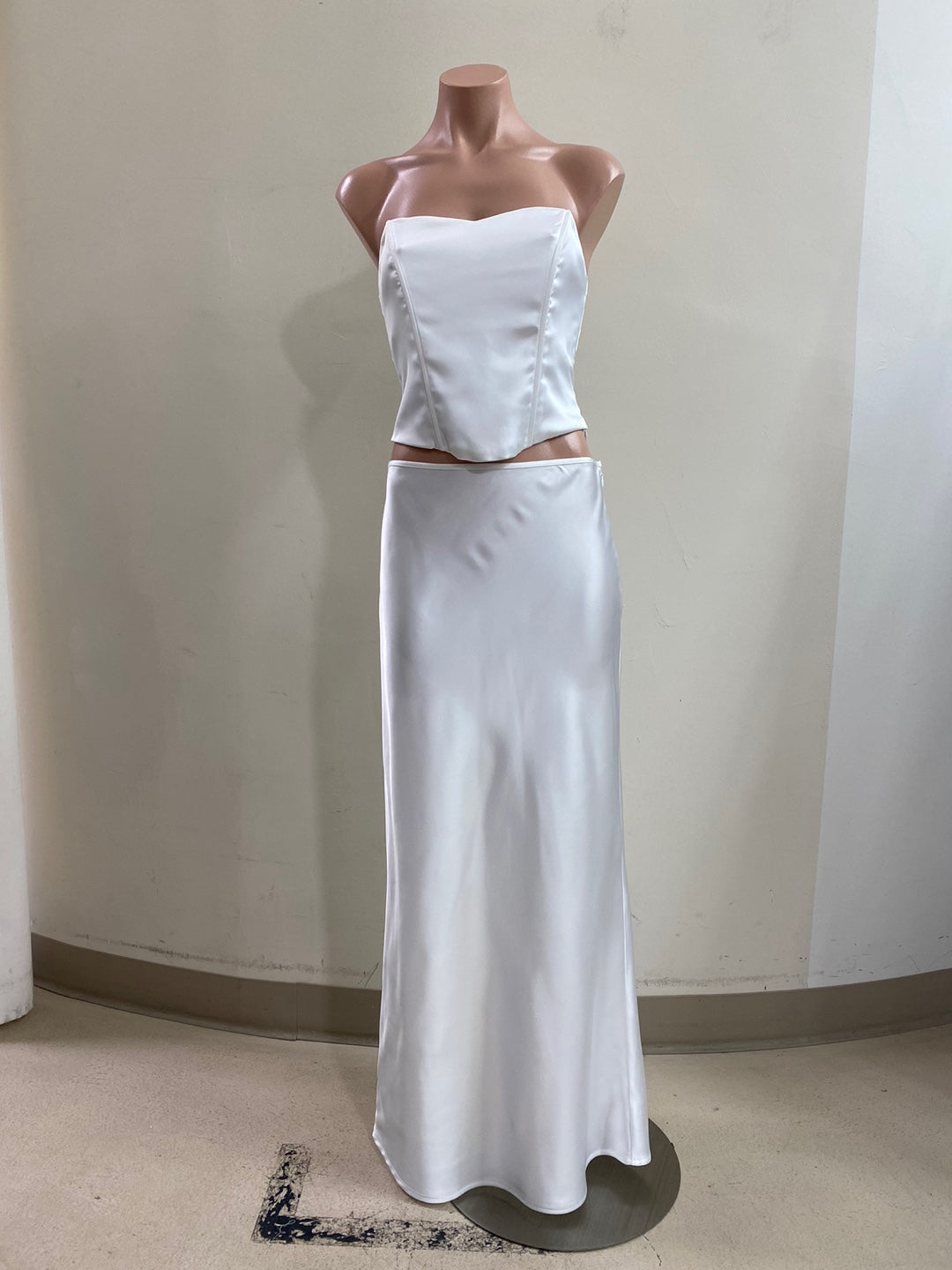 Tallulah Skirt Set White