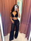 Ibiza Pant Set Black