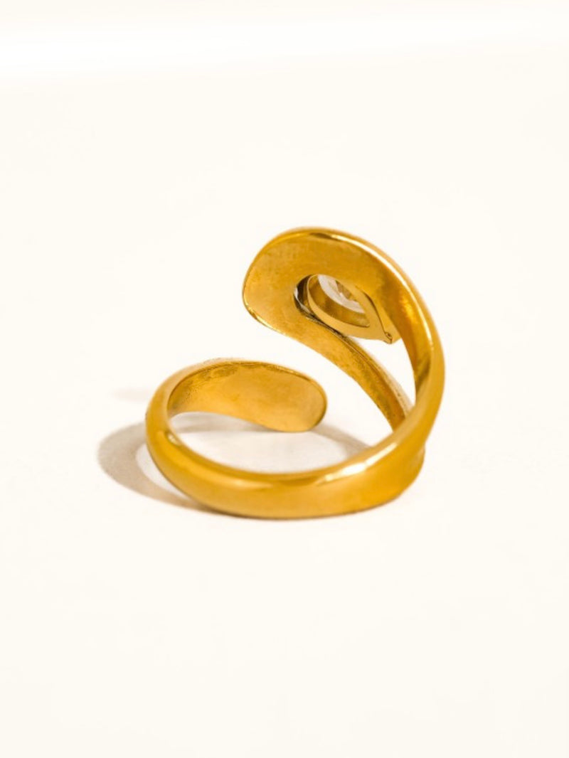 18K Gold Plated Wrap Ring