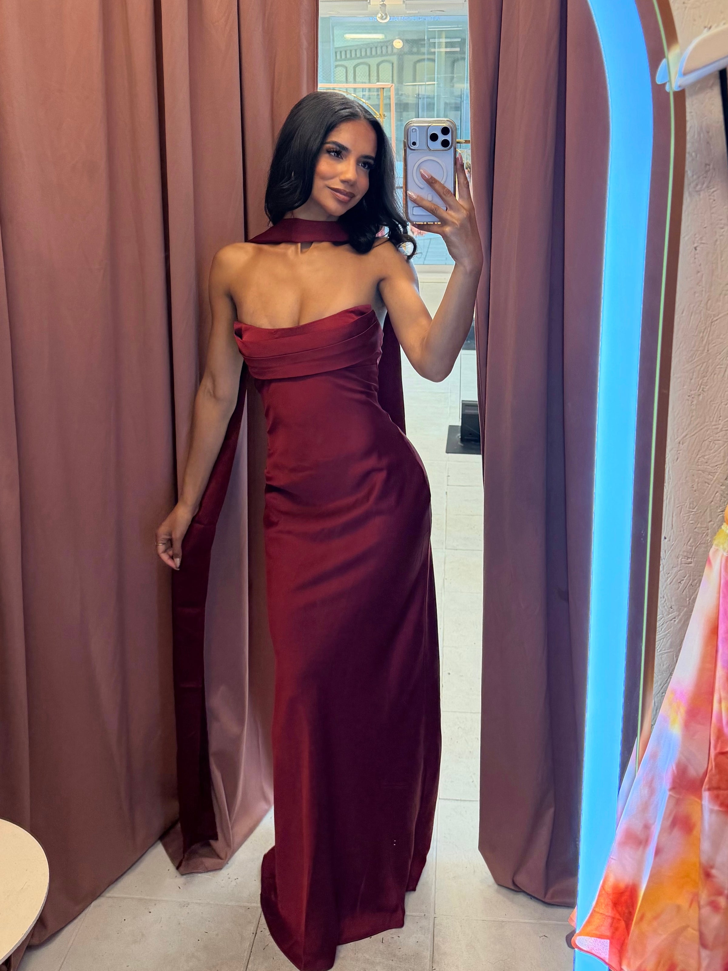 Madeleine Dress Cherry