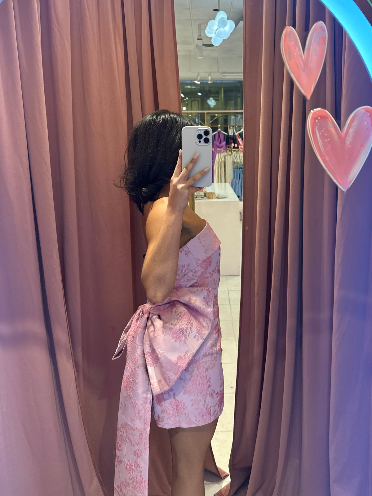 Larra Jacquard Mini Pink