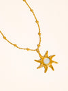 Sun Pendant Necklace