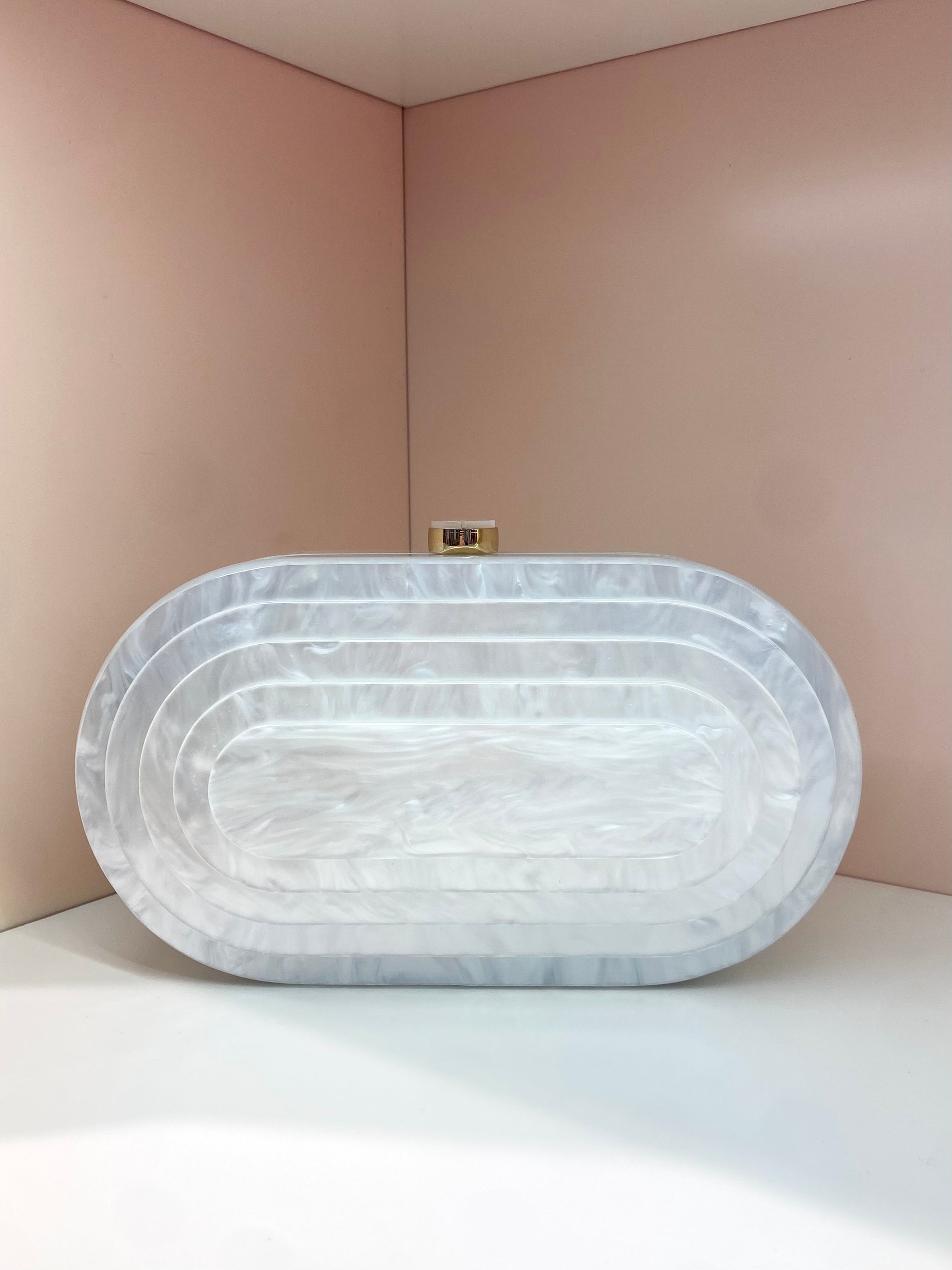 Noor Acrylic Clutch