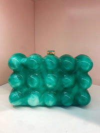 Bubble Acrylic Bag Green