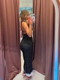 Sylvie Polka Dot Midi