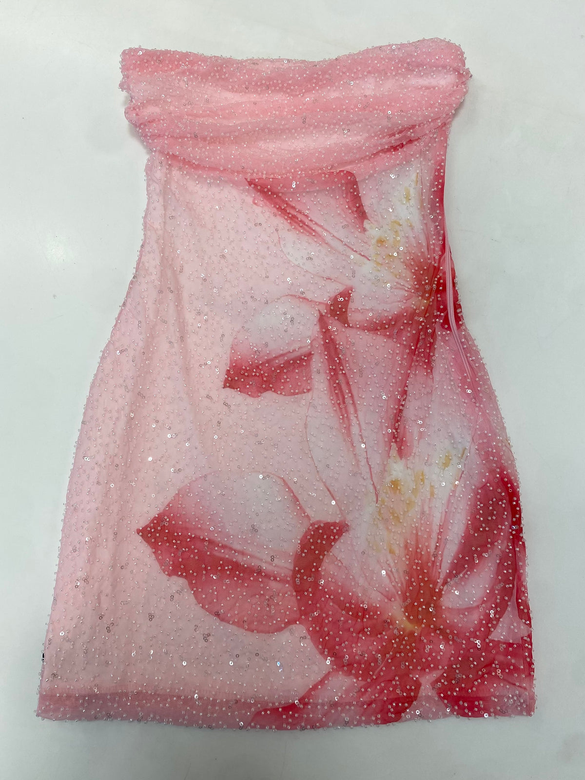 Kyra Floral Beaded Mini