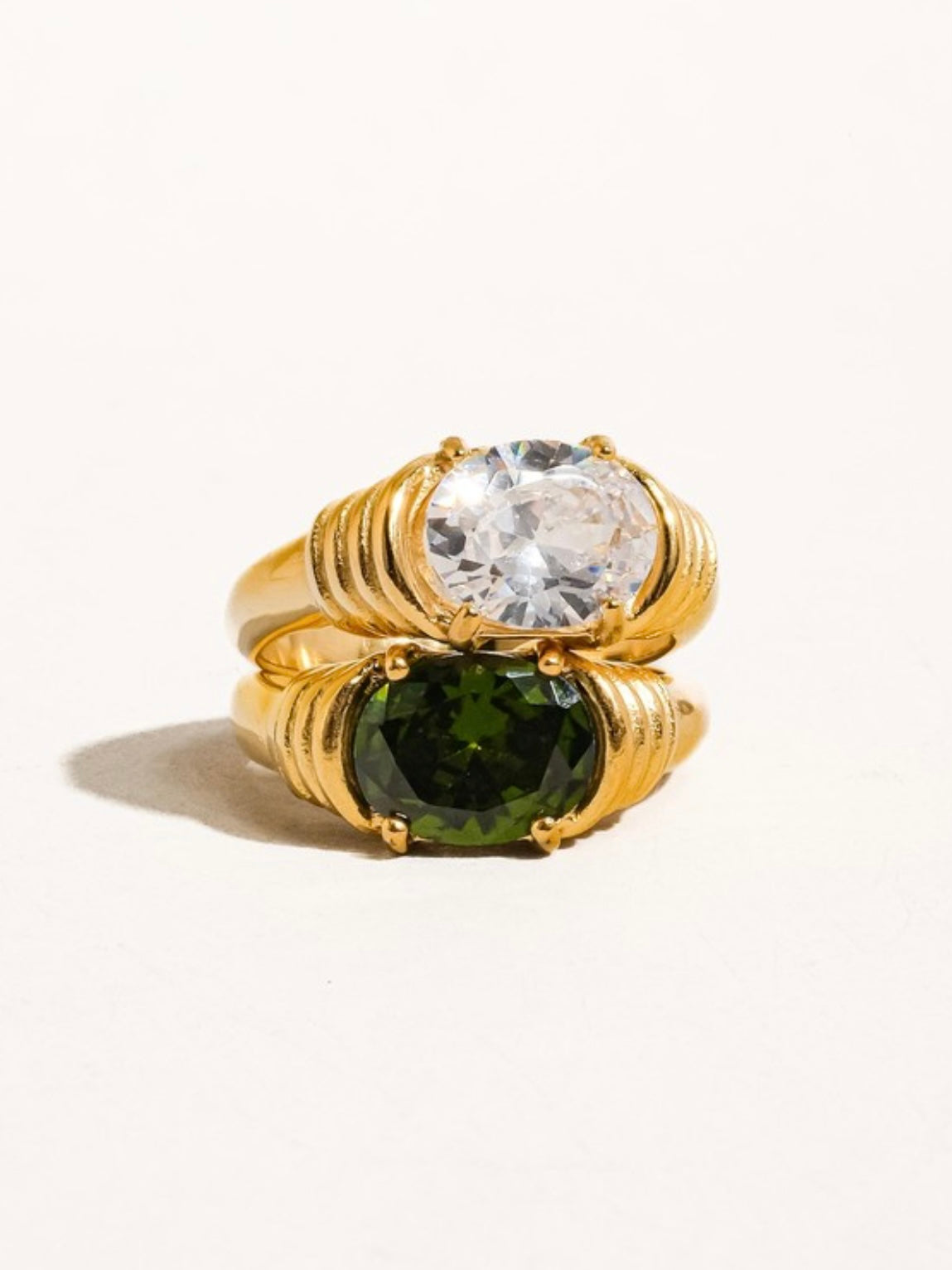 18K Gold Plated Virna Ring