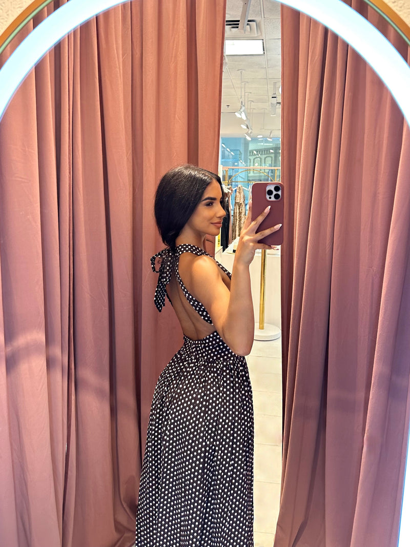 Colette Polka Dot Midi