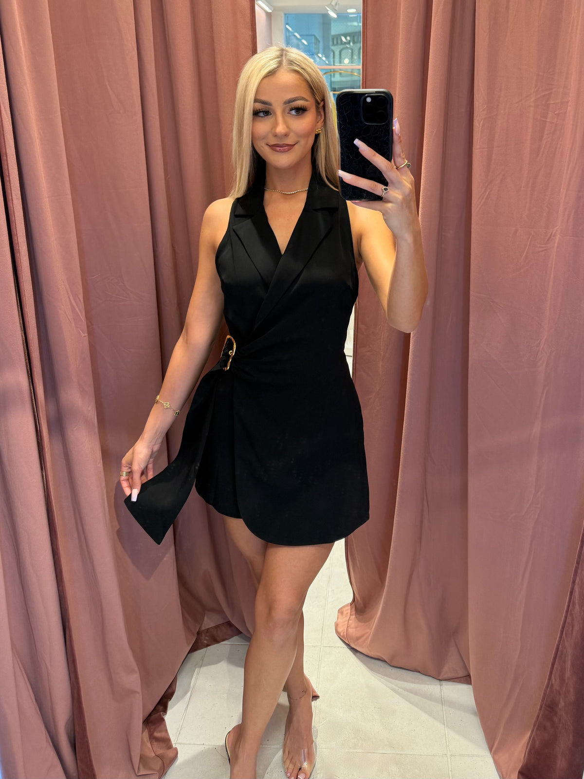 Angela Belted Romper