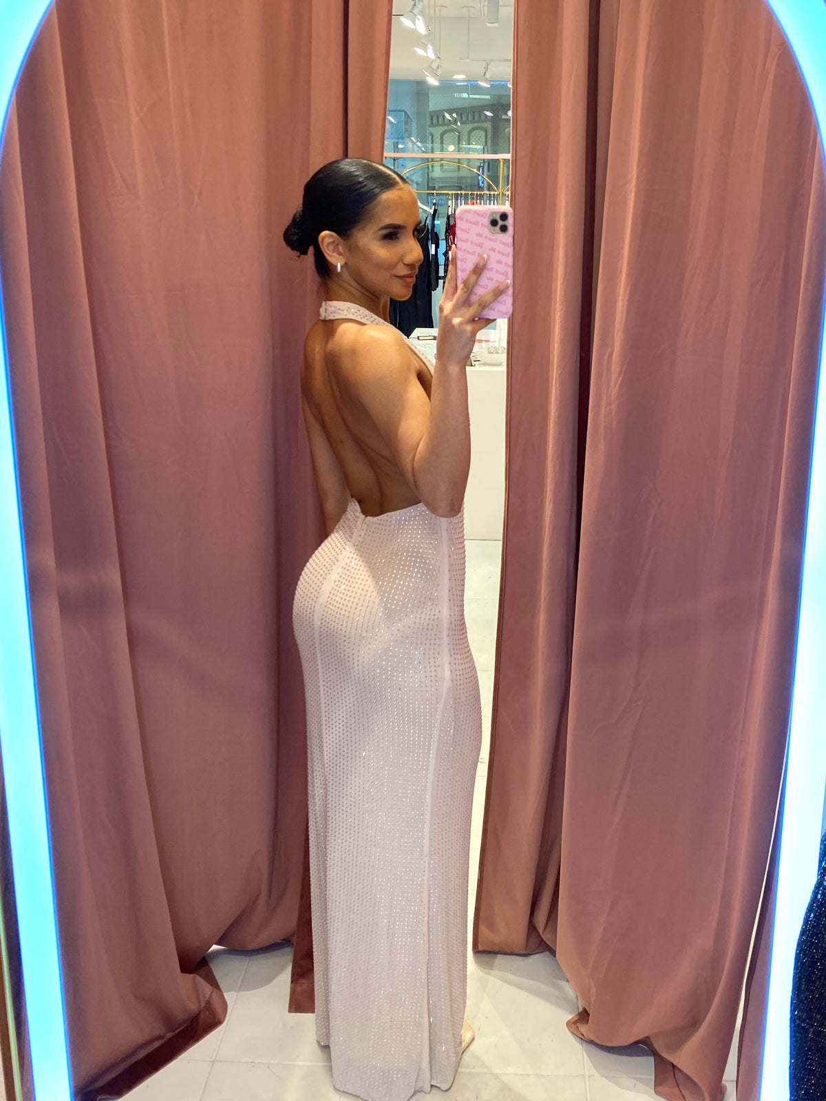 Celeste Crystal Gown