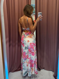 Rosalie Pink Floral Maxi