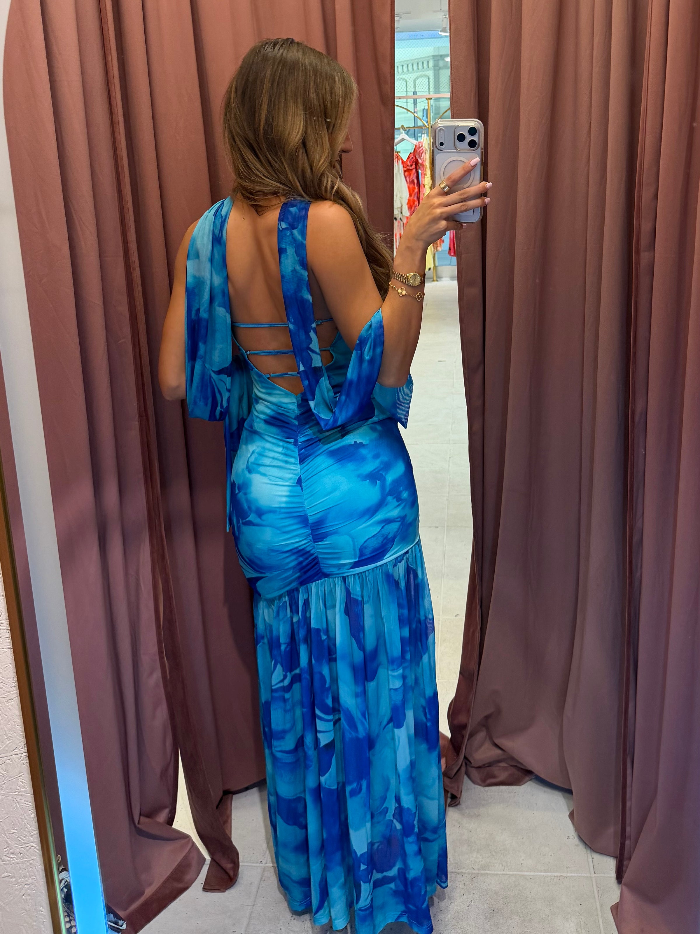 Caspian Print Maxi