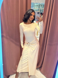 Soraya Midi Beige