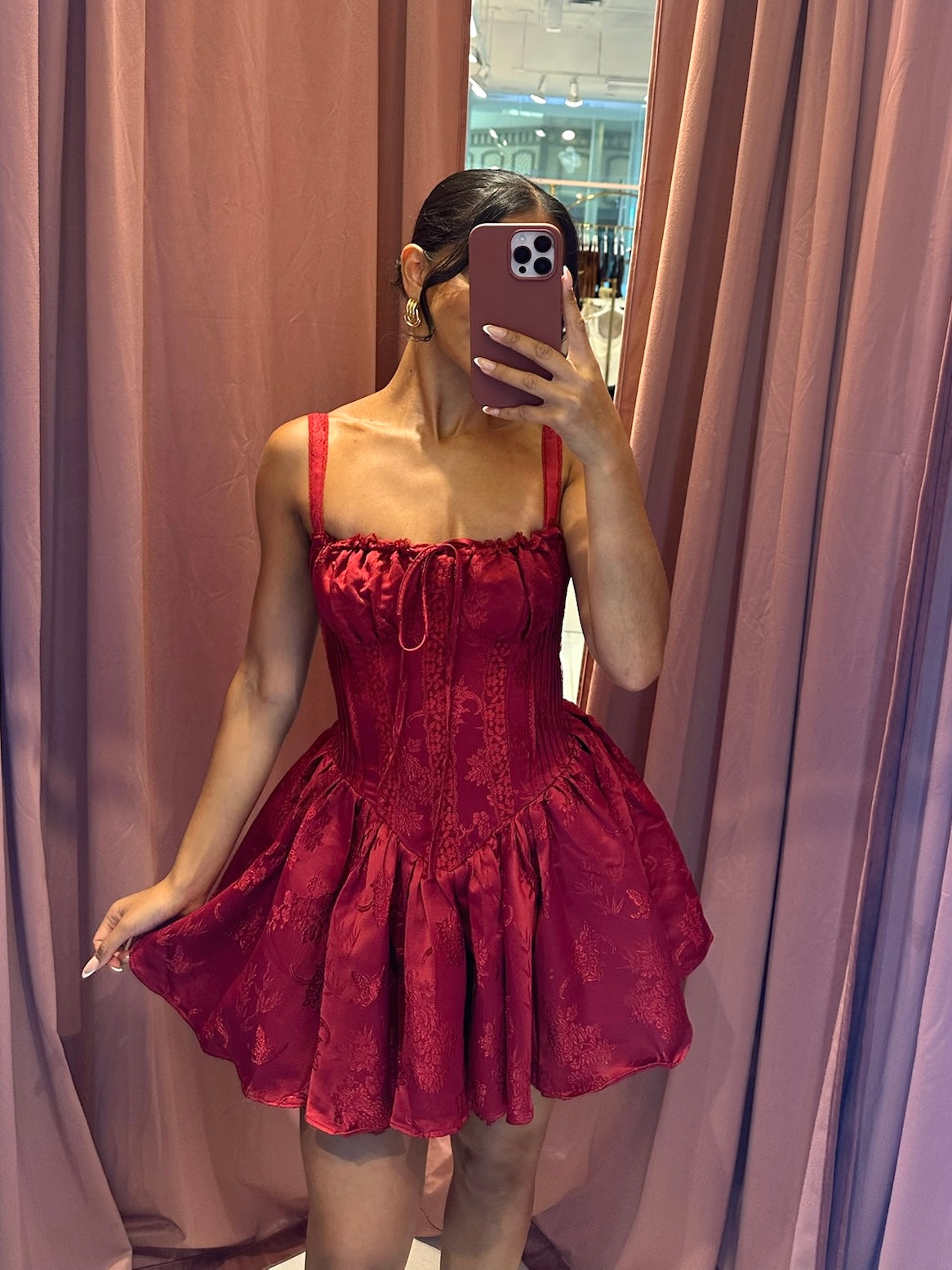 Liesl Mini Burgundy