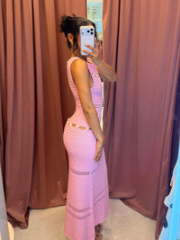 Dahlia Crochet Midi