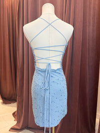 Blake Beaded Mini Sky