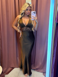 Sybil Gown Chocolate