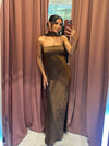 Amara Gown Chocolate