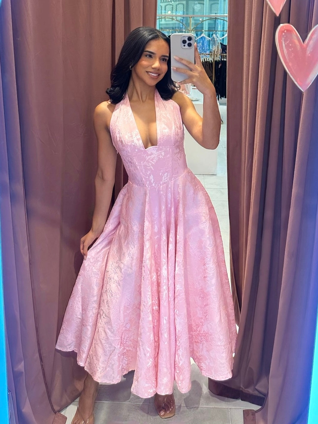 Luciana Midi Blush