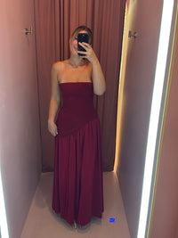 Isabeau Gown Maroon