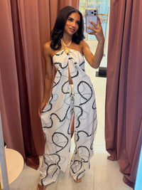 Celyse Chain Print Pant