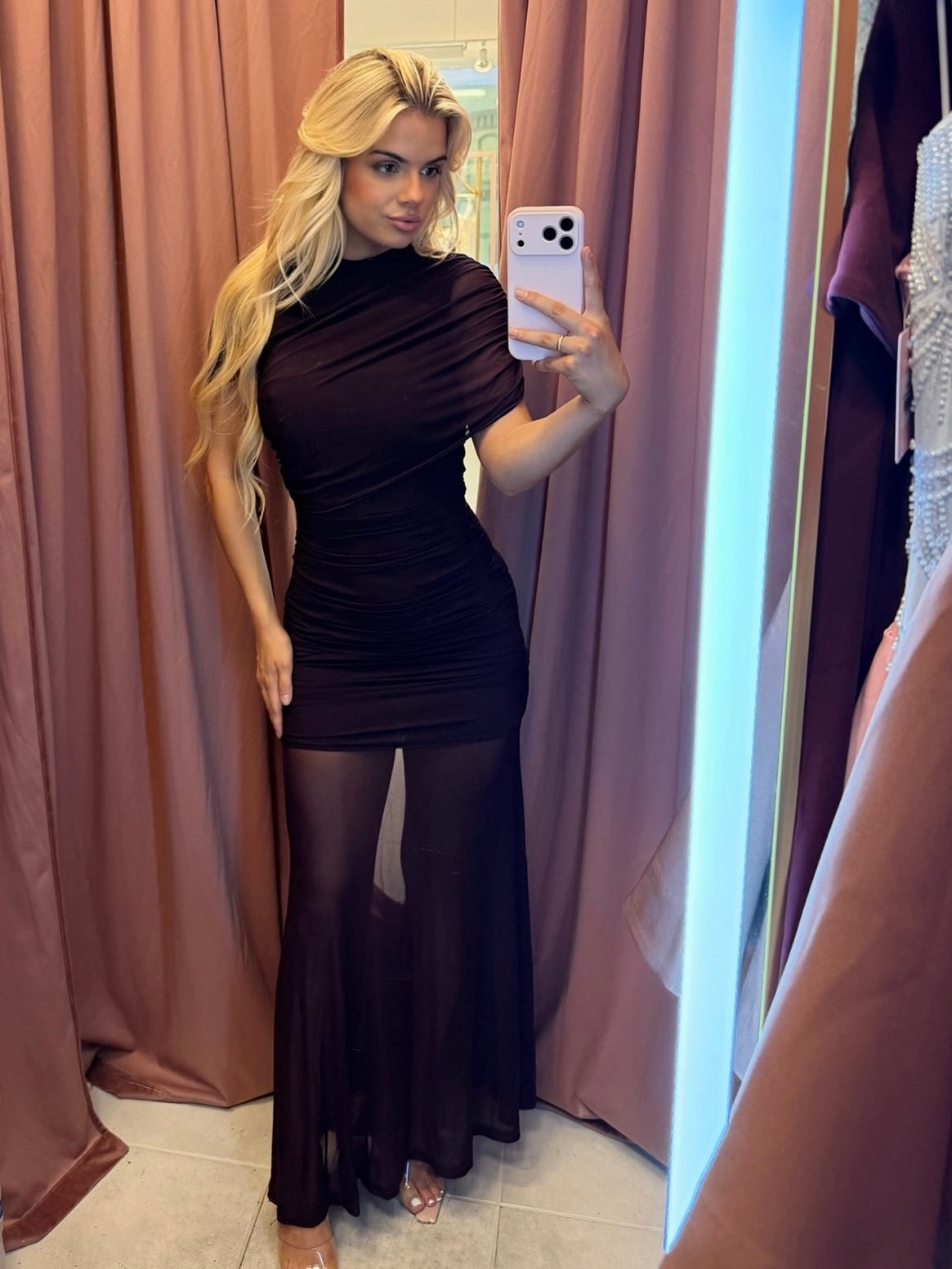 Corrine Gown Maroon