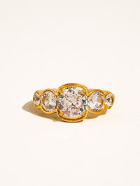 18K Gold Plating Irid Ring