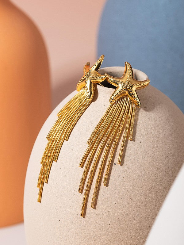 18K Gold Plating Malibu Earrings