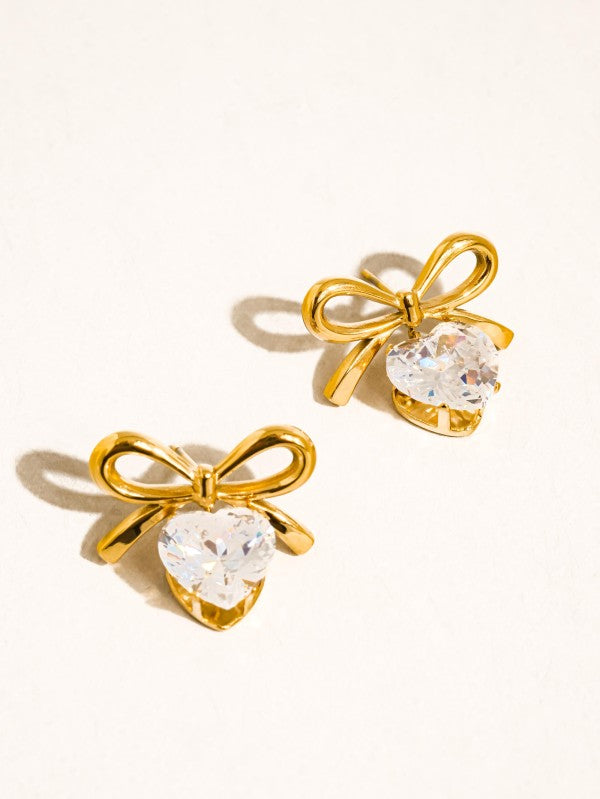 18K Gold Plating Melanie Studs