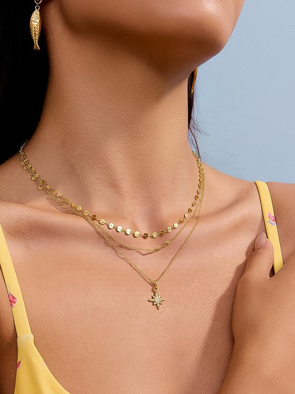 18K Gold Plating Pascal Necklace