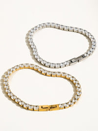 Rene CZ Bracelet Gold