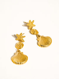 18K Gold Plated Vesta Earrings
