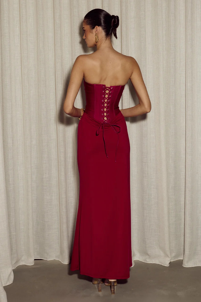 Taleah Gown Cherry