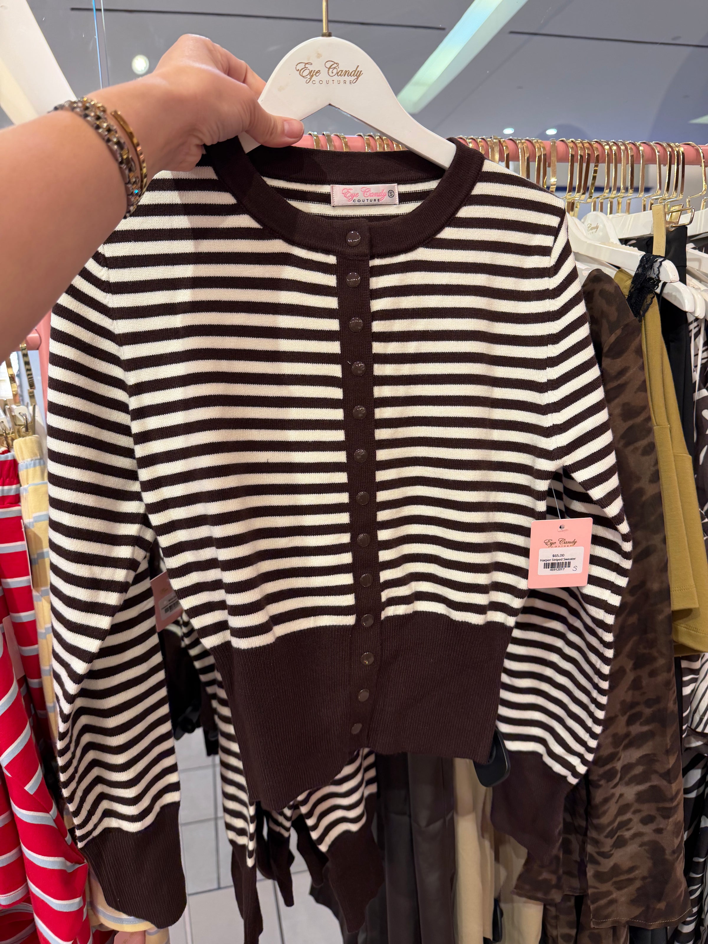 Harper Striped Sweater
